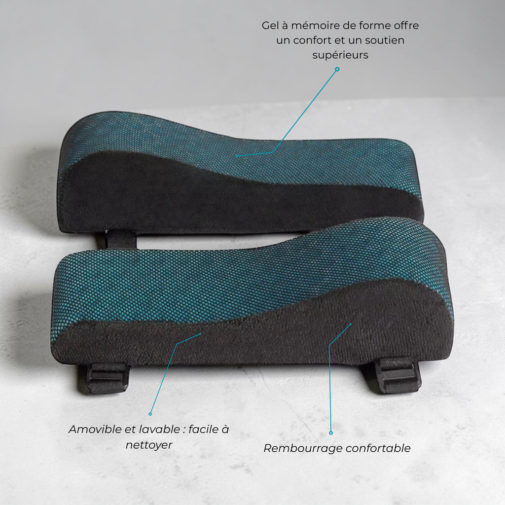 Pack Ergonomie Prevora : Correcteur de Posture Intelligent + Coussinets de Coude
